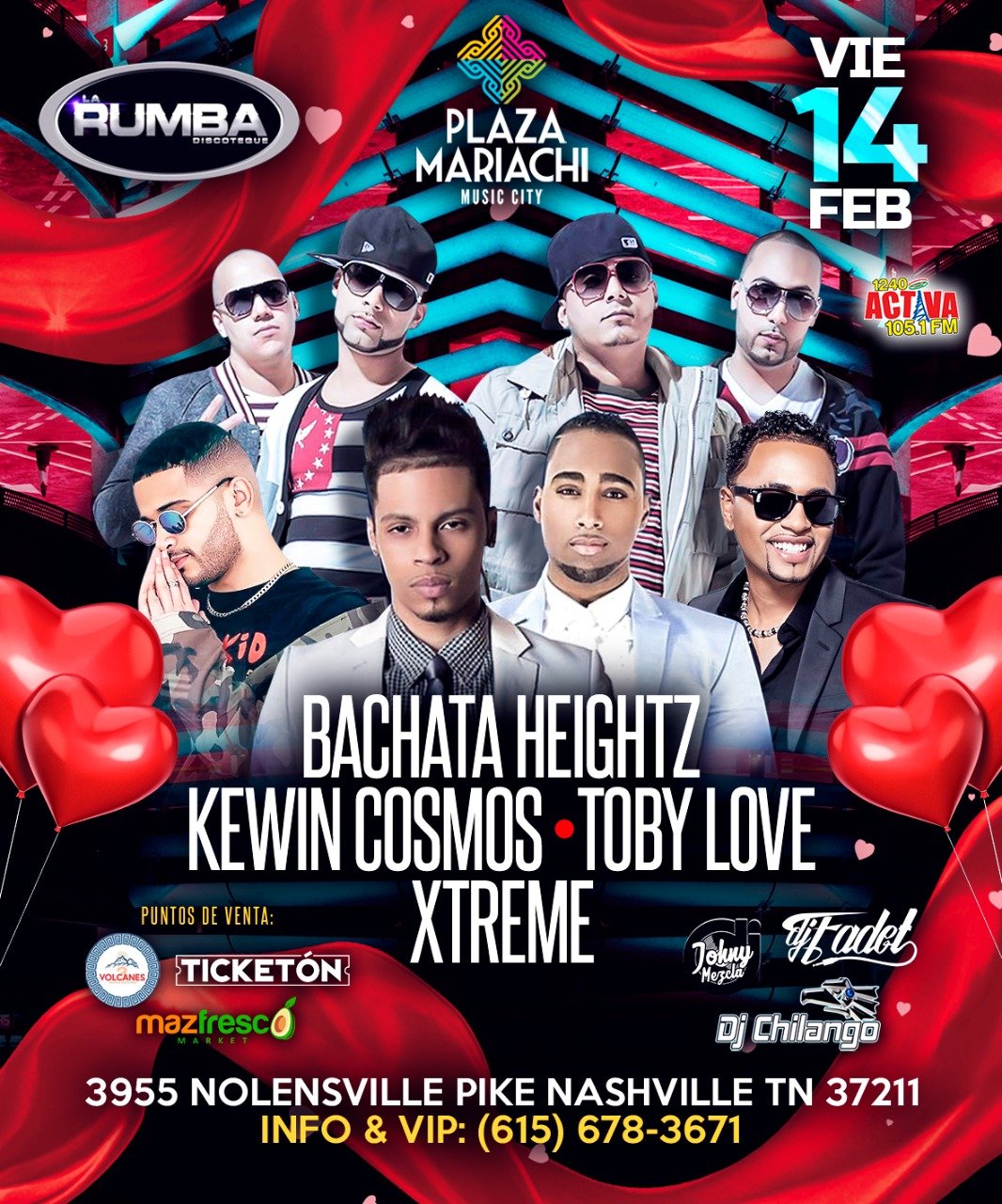 Live Bachata Event Nashville