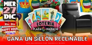 Loteria Night - Plaza Mariachi - Play Mexican Bingo!