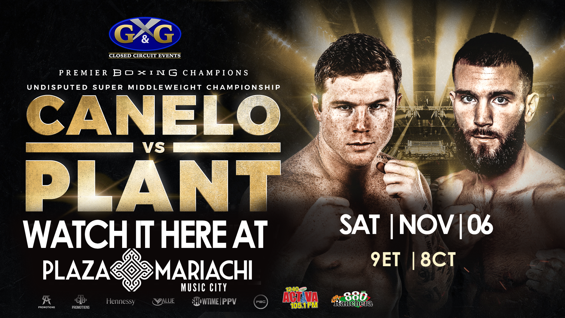 Canelo vs Plant Viewing Party