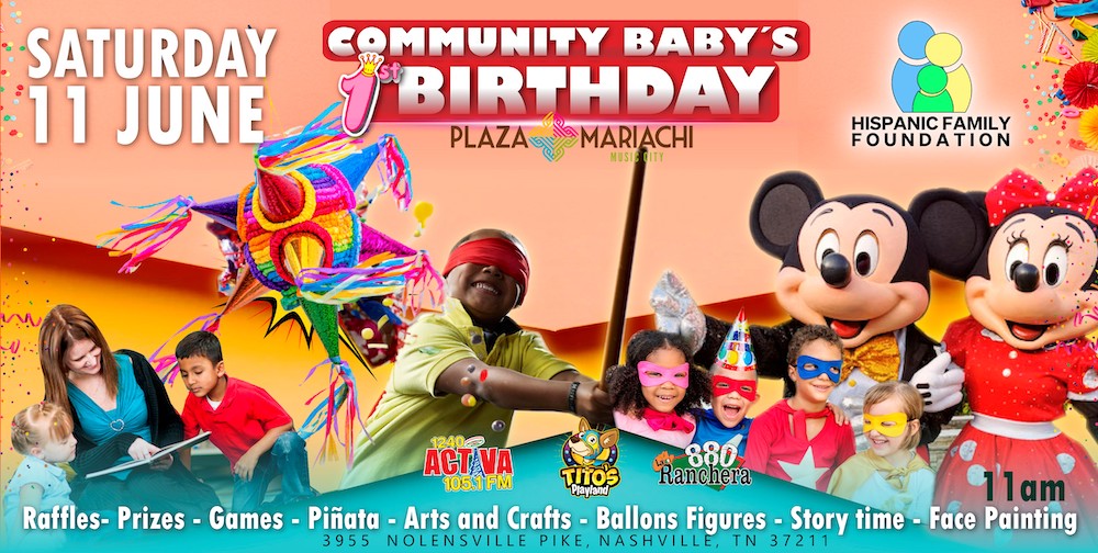 Community Baby Birthday Party