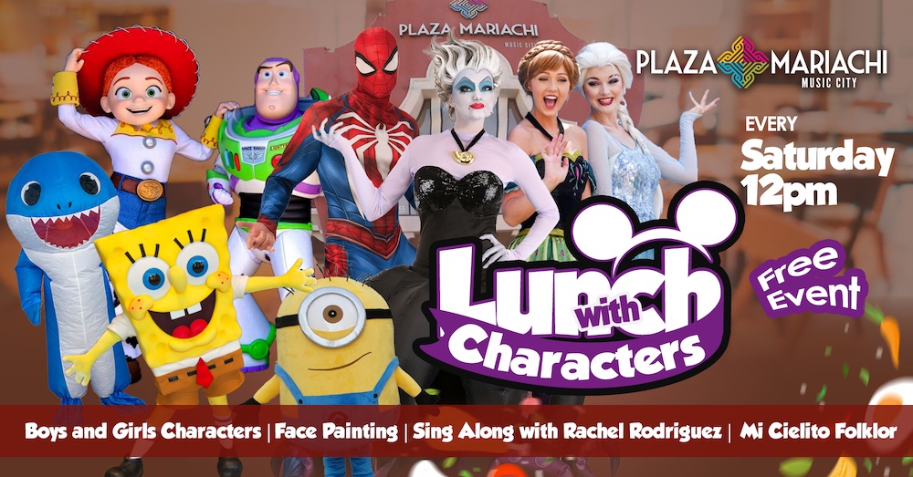 Lunch with Characters for kids