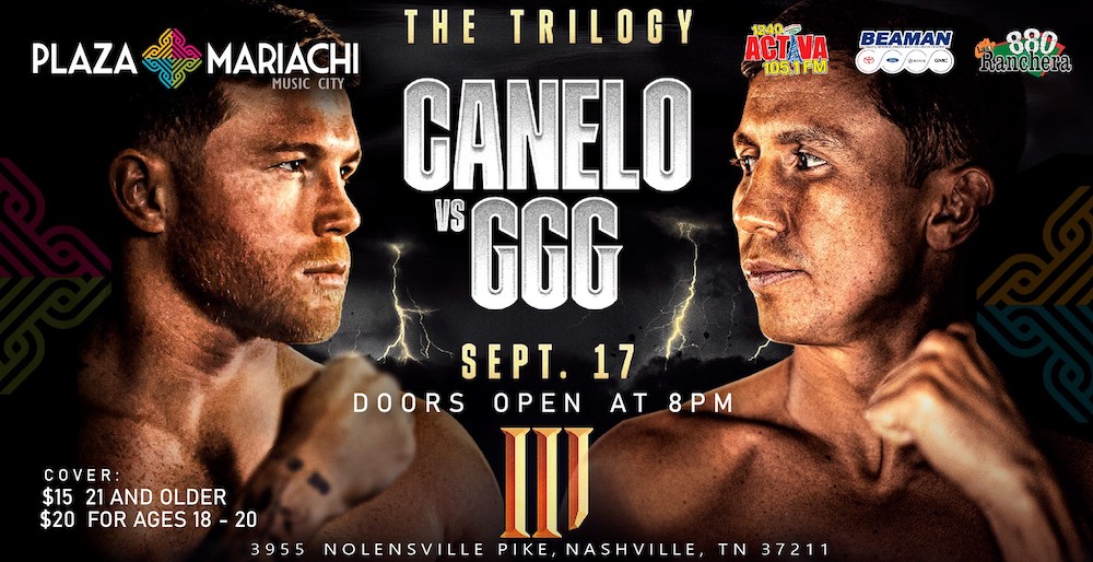 Canelo vs GGG watch party