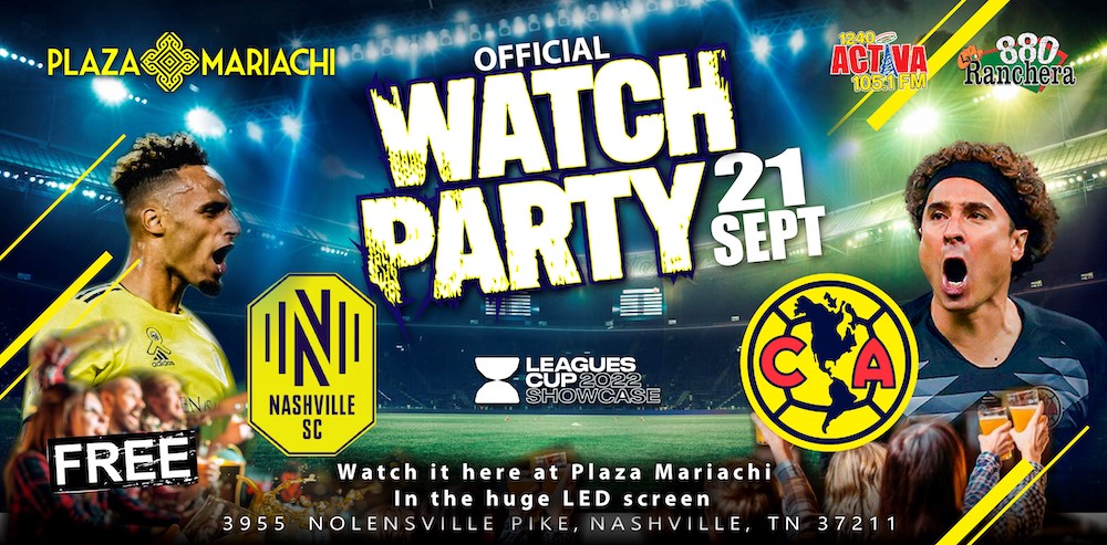 Nashville SC vs. Club América - Watch Party