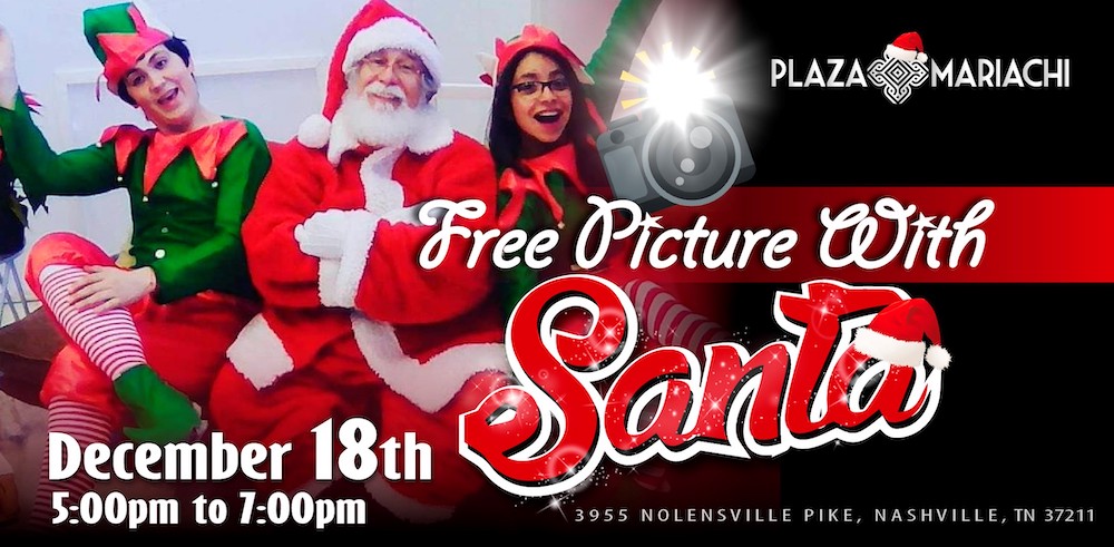 Free pictures with Santa!