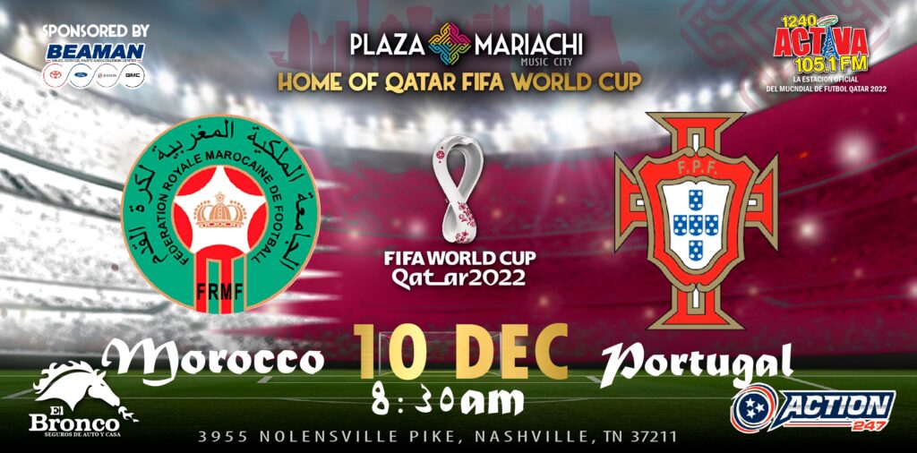 Morocco vs Portugal viewing party