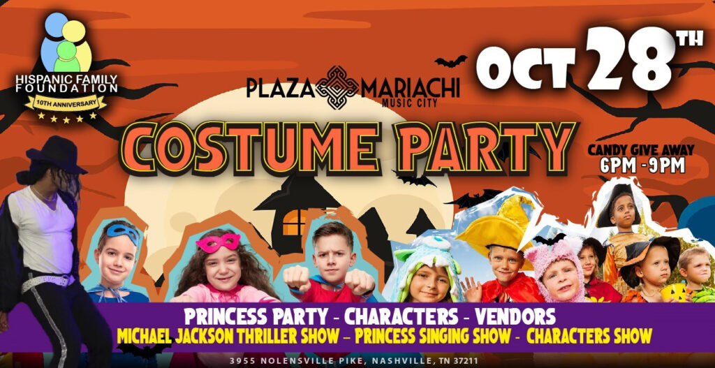 Costume Party at Plaza Mariachi