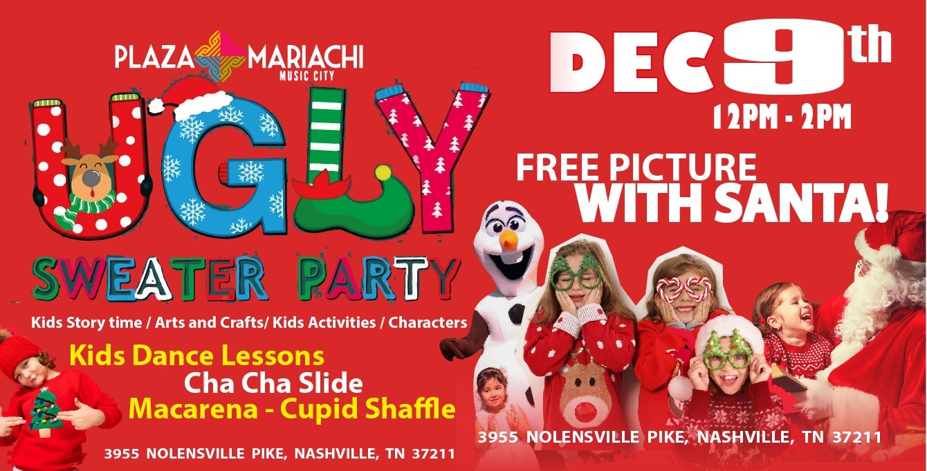 Ugly sweater kid's party