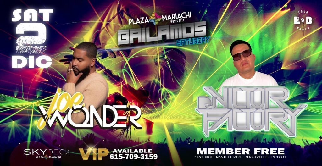 Bailamos dance party with DJ Wonder and DJ Victor