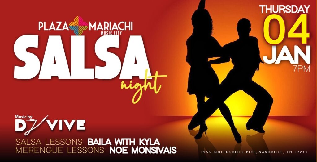 Salsa Night of social dancing with DJ Vive