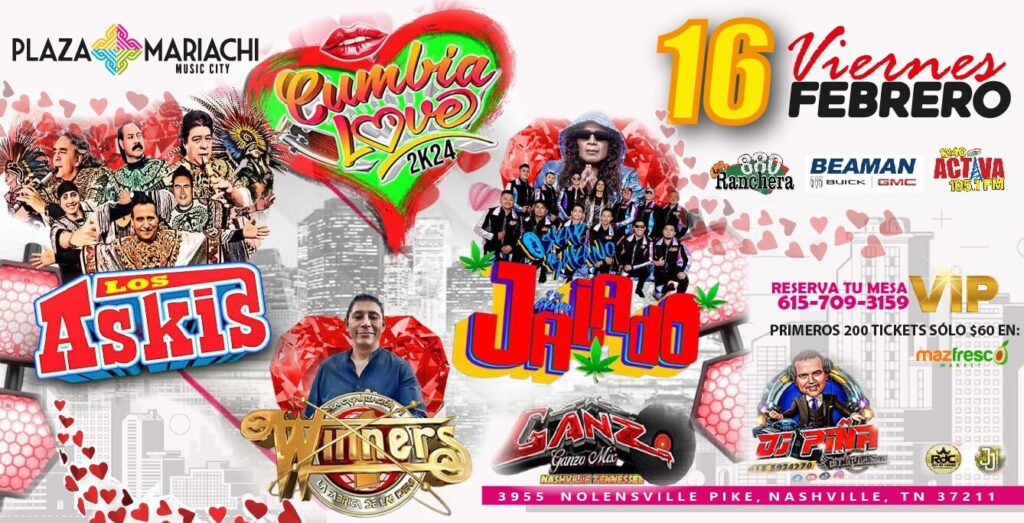 Cumbia Love 2K24 event