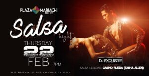 Salsa Night dance on February 22, 2024