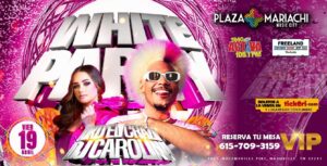 White Party at Plaza Mariachi