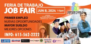 Job Fair on June 8, 2024 at Plaza Mariachi