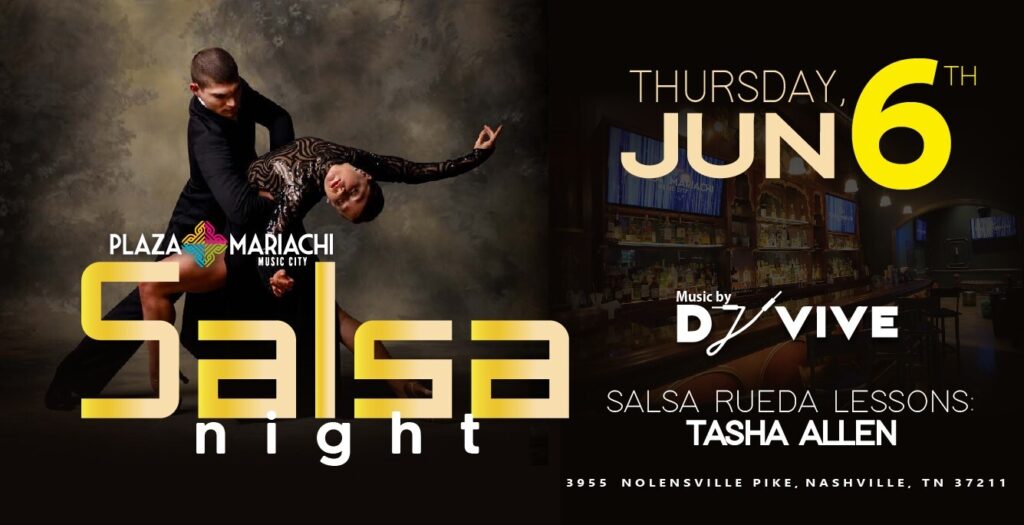 Salsa Dance with DJ Vive on June 6