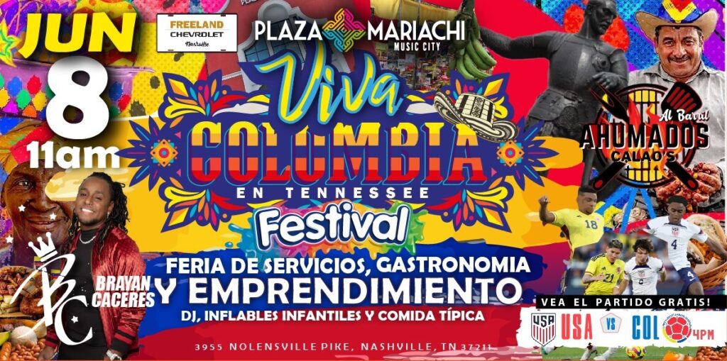 Viva Colombia updated event graphic