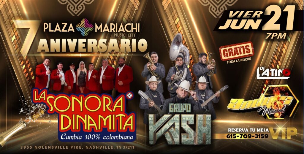 Plaza Mariachi Anniversary