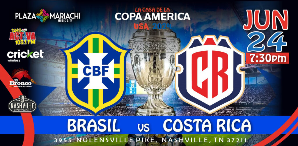 Brazil vs Costa Rica Copa America Watch Party