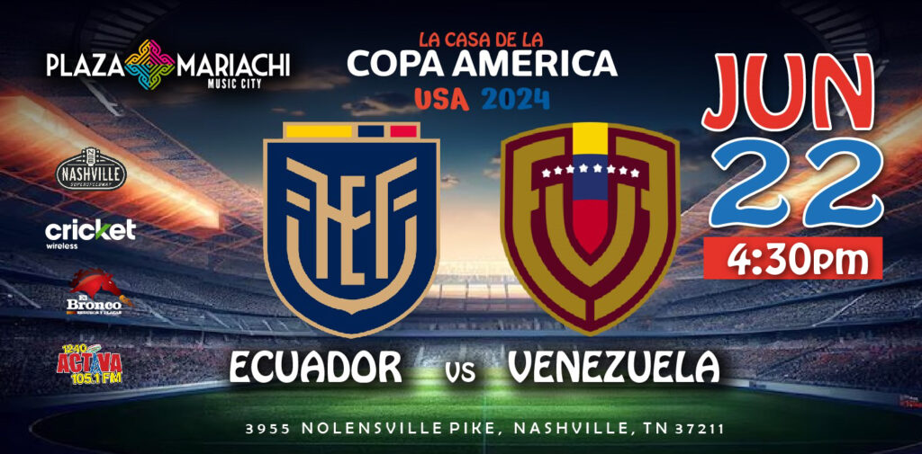 Ecuador vs Venezuela Copa America Watch Party