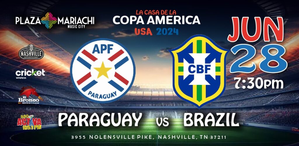 Paraguay vs Brazil watch party