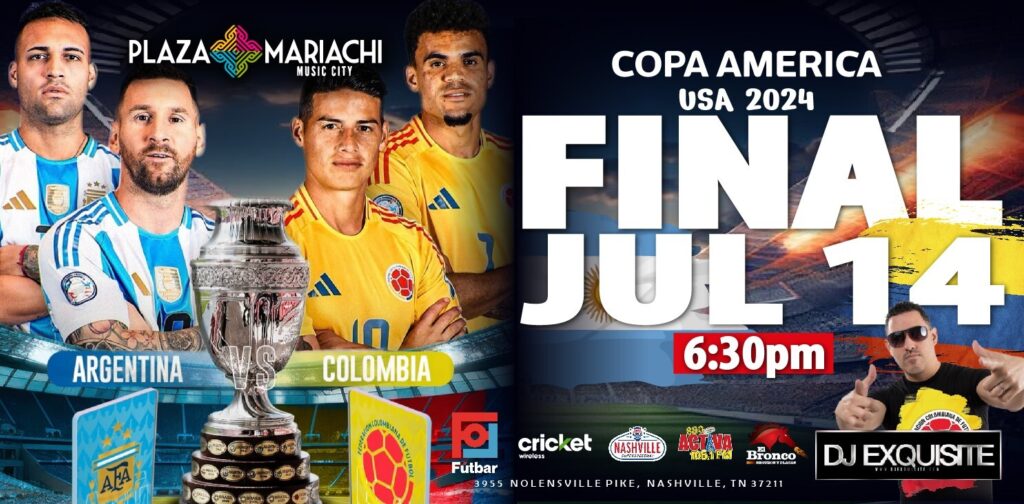 Argentina vs Colombia Copa America Final