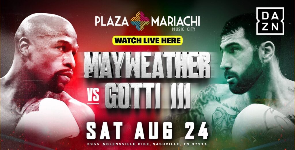 Mayweather vs Gotti III Plaza Mariachi