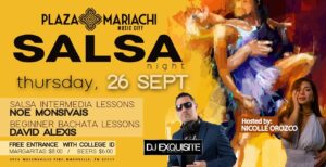 Salsa Night with DJ Exquisite