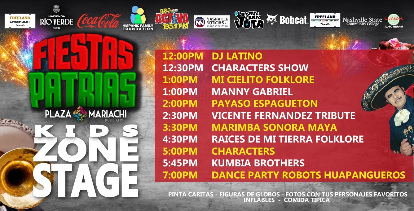 Fiesta Patrias Kid's Zone Stage