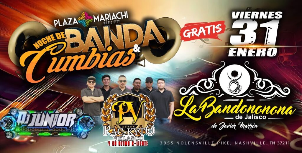 Noche de Bandas y Cumbias