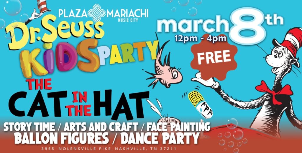 Dr. Seuss Kids Party – The Cat in the Hat!