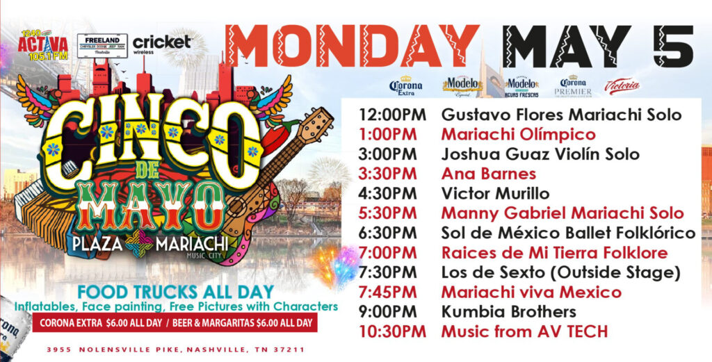 Cinco de Mayo Celebration at Plaza Mariachi