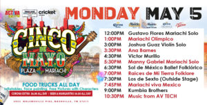 Cinco de Mayo Celebration at Plaza Mariachi