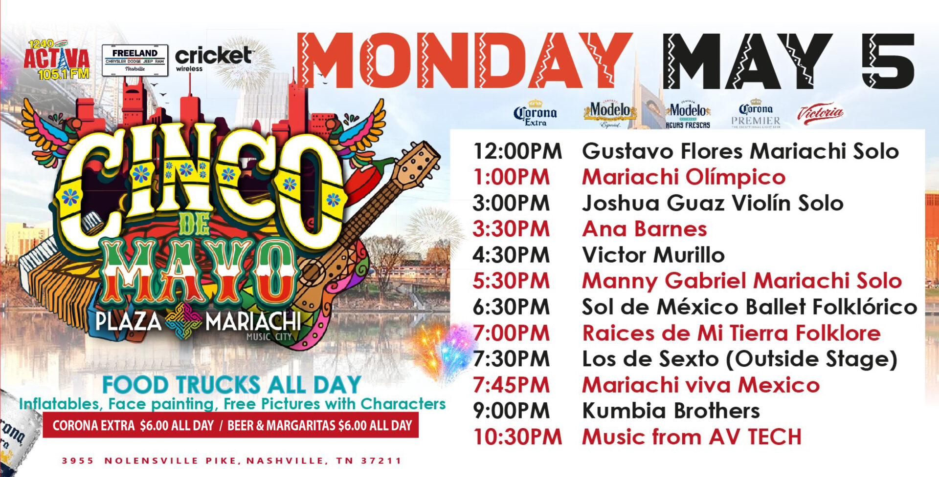 Cinco de Mayo Celebration at Plaza Mariachi