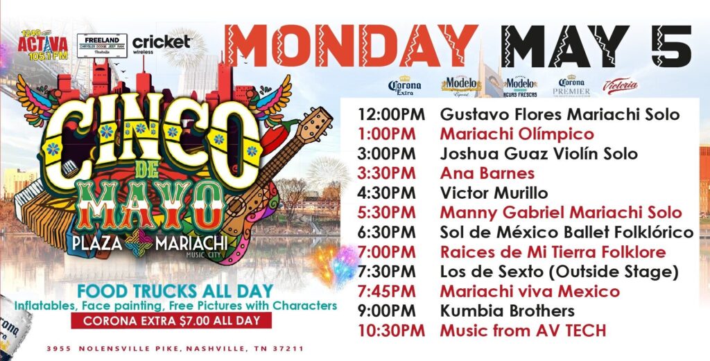 Cinco de Mayo Celebration at Plaza Mariachi