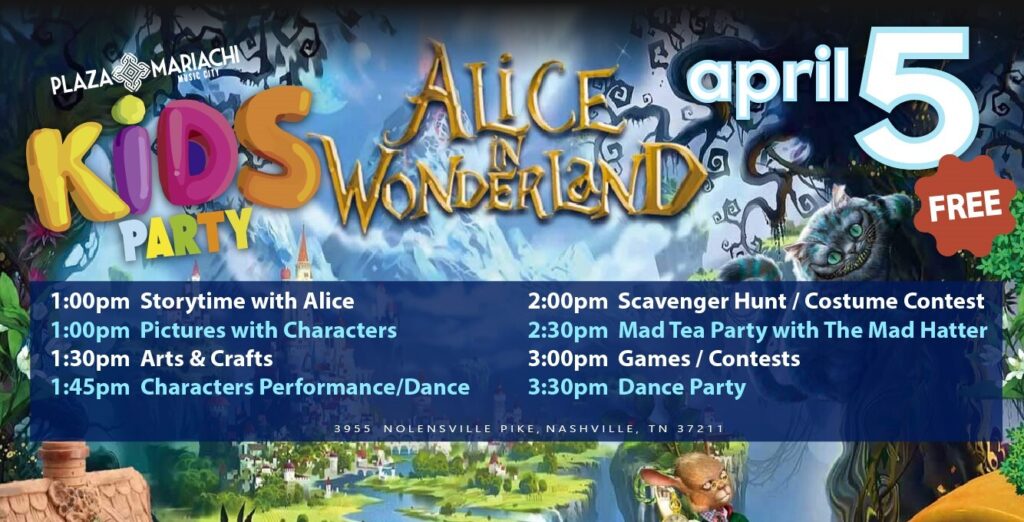 Alice in Wonderland – Kid’s Party