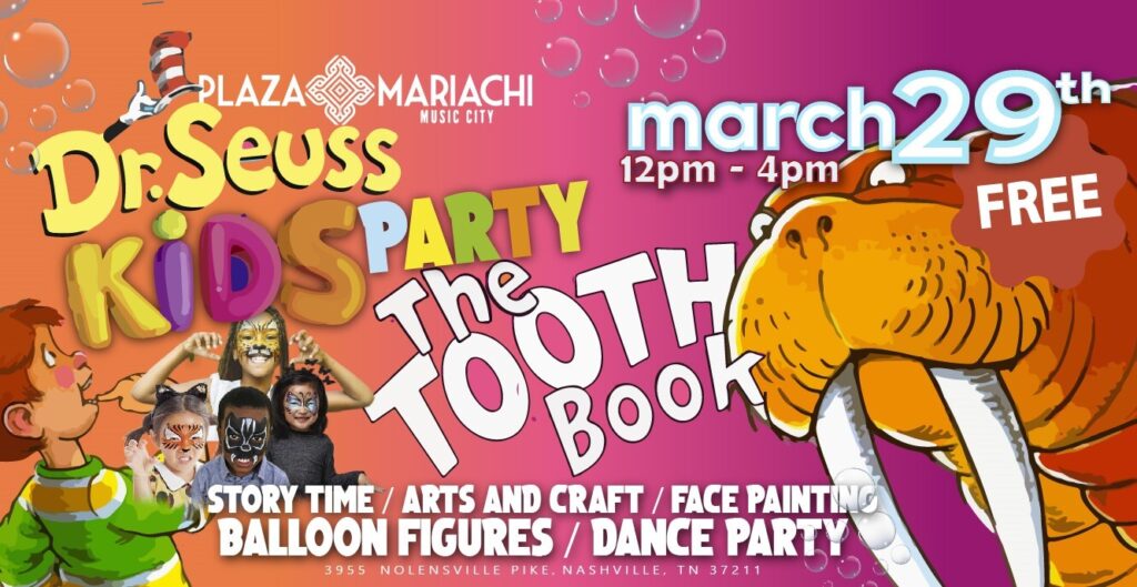 Dr Seuss Kid's Party - The Tooth Book