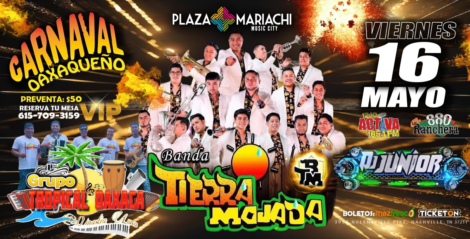 Carnaval Oaxaqueño at Plaza Mariachi!