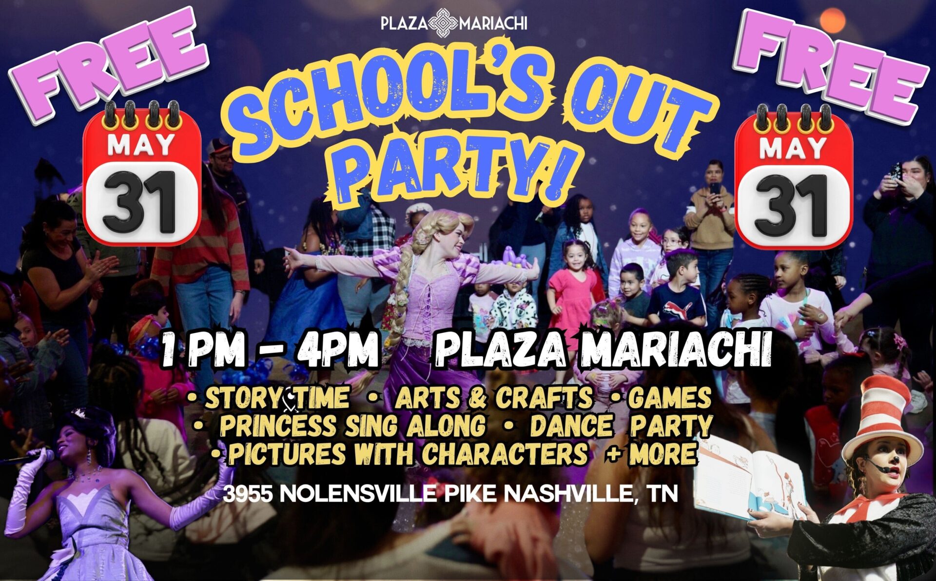 School's Out Kid's Party