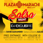 Salsa Night with DJ Exquisite!