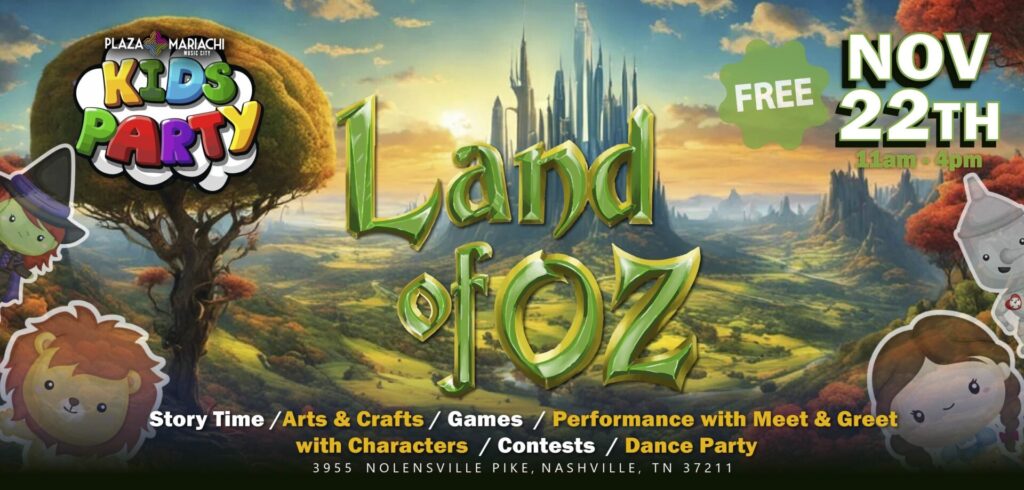LAND OF OZ KIDS PARTY