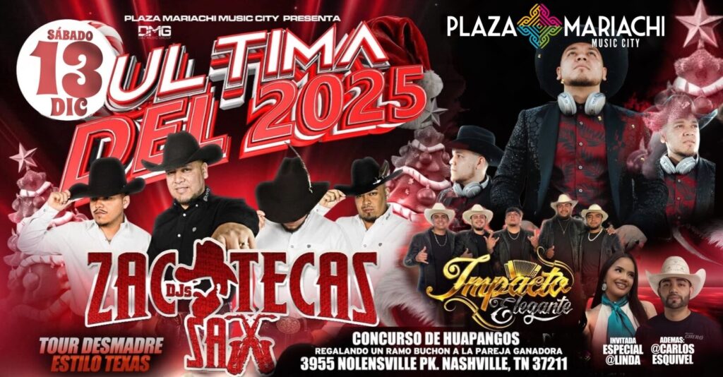 Concierto: Zacatecas Sax & Impacto Elegante