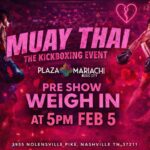 Kickboxing Preshow Weigh In