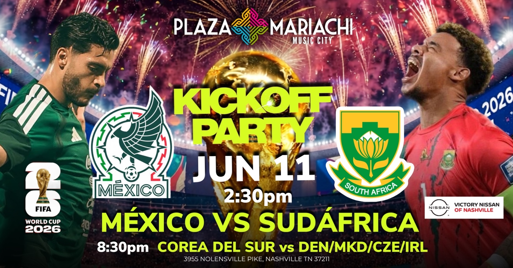 World Cup 2026 Kickoff Party