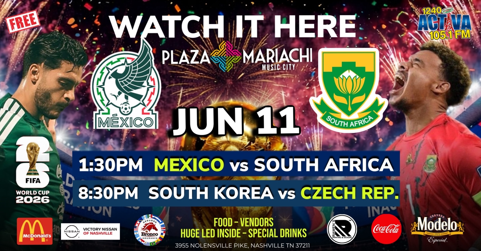 World Cup 2026 Kickoff Party