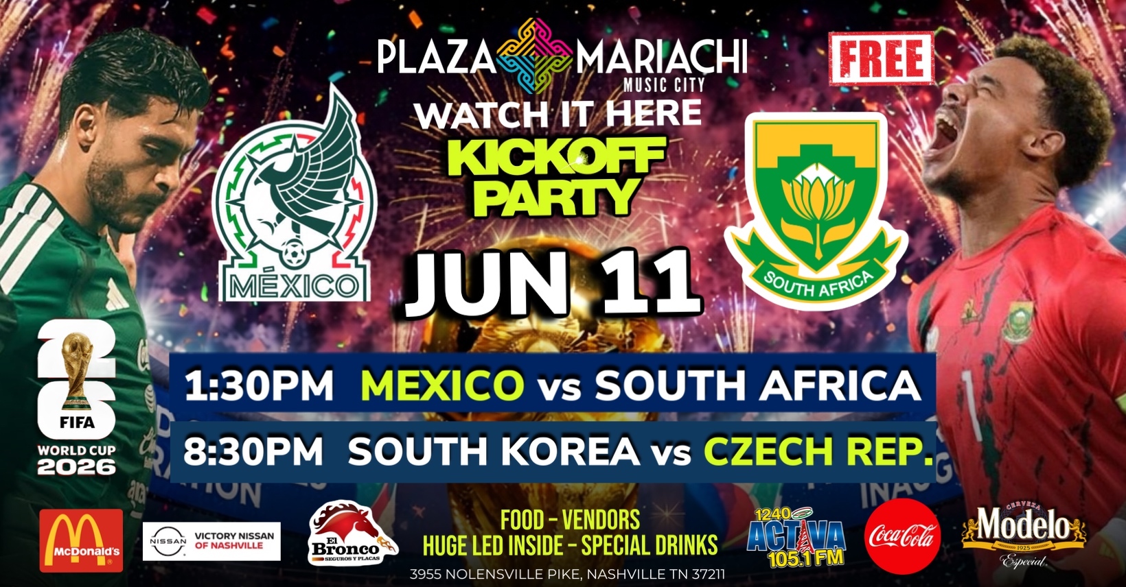 World Cup 2026 Kickoff Party