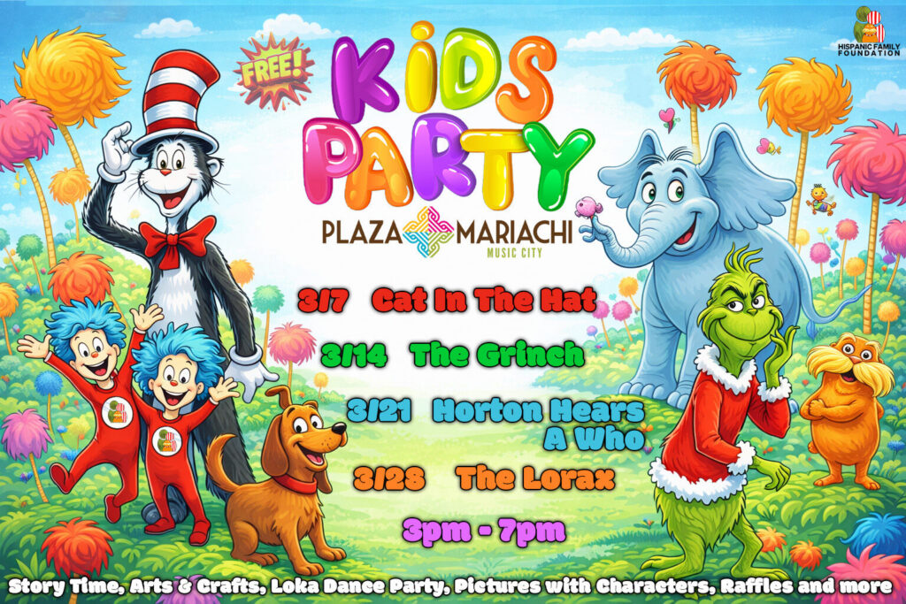 FREE Dr. Seuss Kids Party