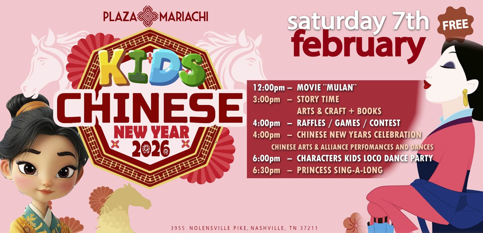 FREE Chinese New Year Kids Party!