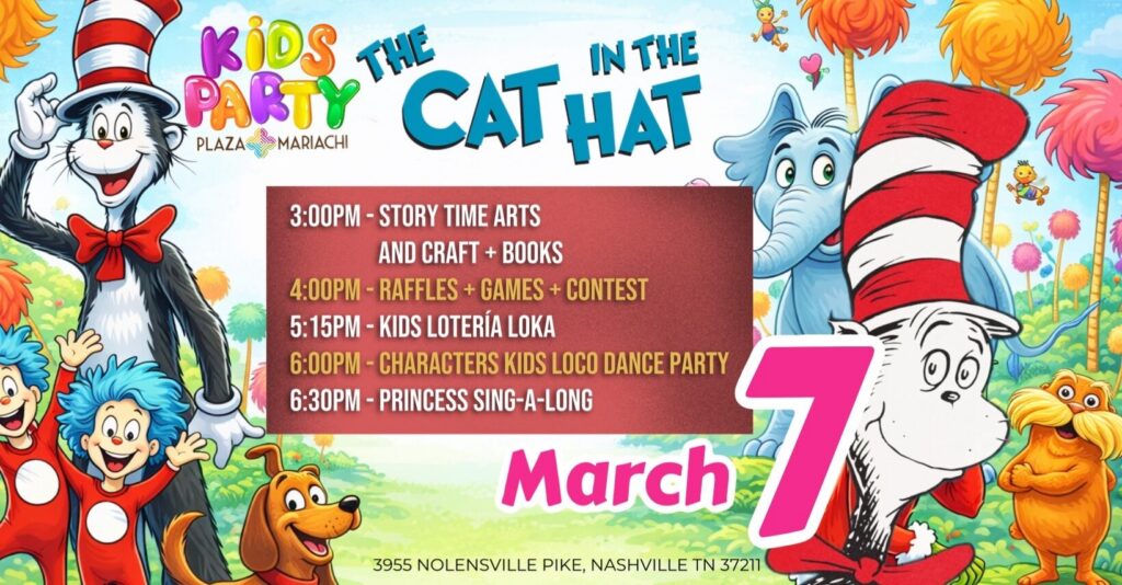 FREE Dr. Seuss Kids Party