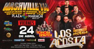 Conierto: Los Acosta – El Tour Que Hará Histeria 2026