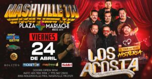 Conierto: Los Acosta – El Tour Que Hará Histeria 2026