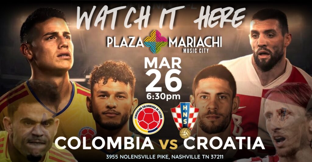 Colombia vs Croatia Watch Party
